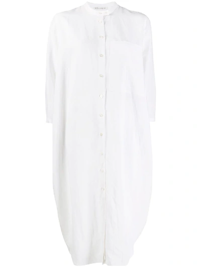 Shop Stefano Mortari Oversized Shirt Dress In White