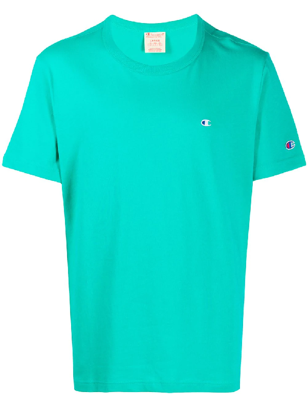 champion chest logo t shirt
