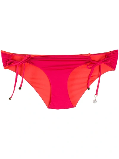 Shop Stella Mccartney Tie-side Bikini Bottoms In Pink