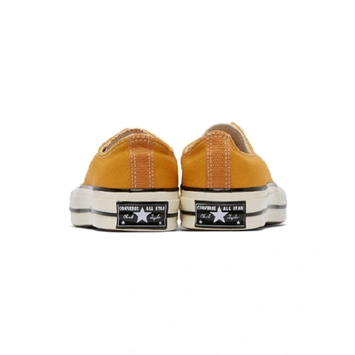 Shop Converse Yellow Chuck 70 Low Sneakers