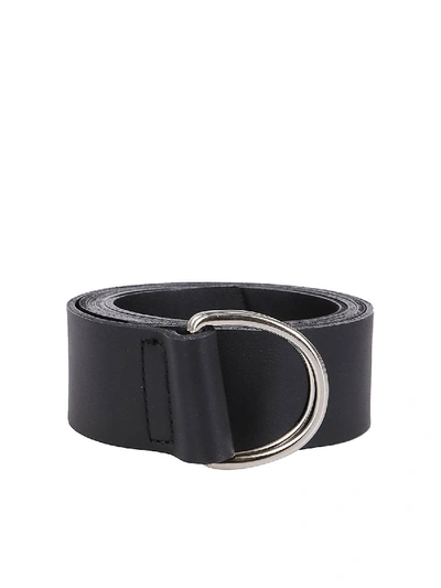 Shop Federica Tosi D-ring Buckled Belt In Black