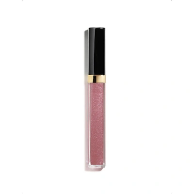 Shop Chanel <strong>rouge Coco Gloss</strong> Moisturising Glossimer In Bourgeoisie