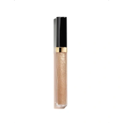 Shop Chanel Melted Honey Rouge Coco Gloss Moisturising Glossimer