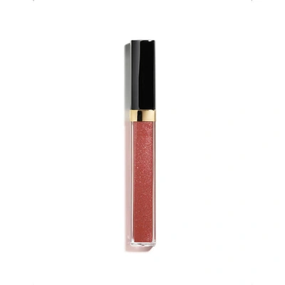 Shop Chanel <strong>rouge Coco Gloss</strong> Moisturising Glossimer In Burnt Sugar