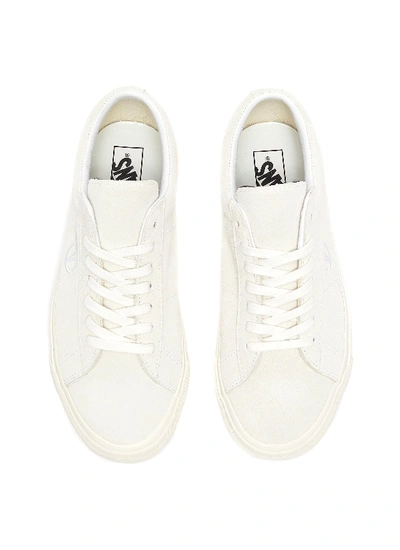 Shop Vans 'sid Dx' Suede Skate Sneakers In White