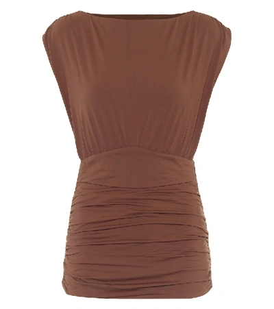 Shop Marysia Solana Swimsuit In Brown