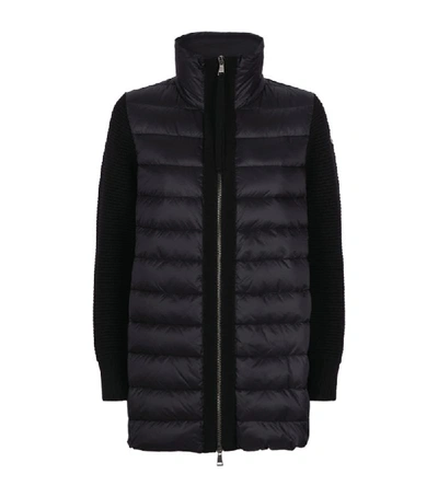 Shop Moncler Quilted Cardigan