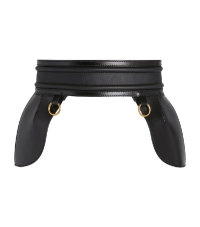 Shop Alexander Mcqueen Leather Corset Belt