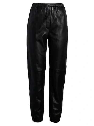 Shop 3.1 Phillip Lim / フィリップ リム Leather Track Pants In Black