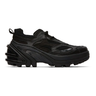Shop Alyx 1017  9sm Black Indivisible Sneakers In Blk0001-bla