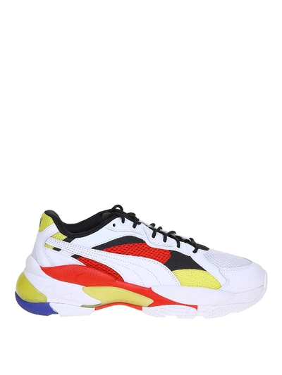 Shop Puma Lqd Cell Epsilon Multicolour Sneakers