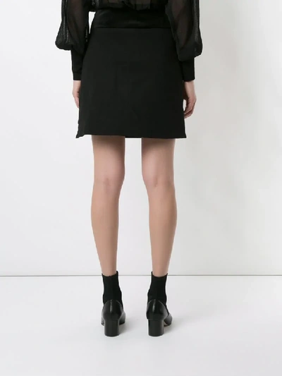 Shop Egrey Ines Short Skirt In Black