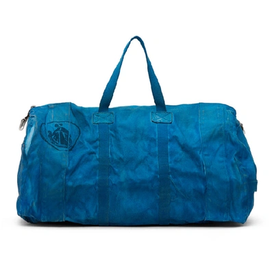 Shop Lanvin Blue Bowling Tote In 26 Water Bl