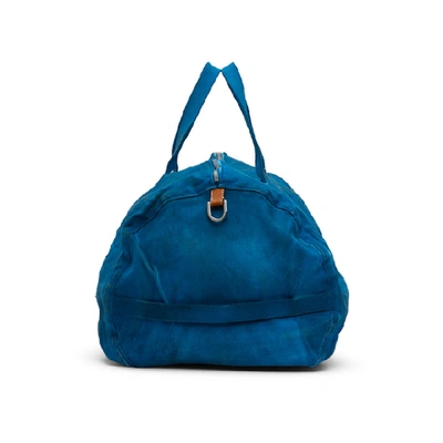 Shop Lanvin Blue Bowling Tote In 26 Water Bl