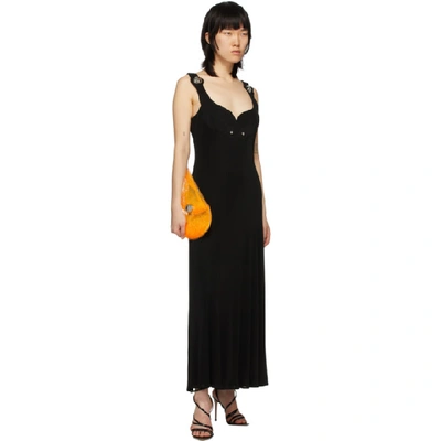 Shop Christopher Kane Black Jersey Dome Dress