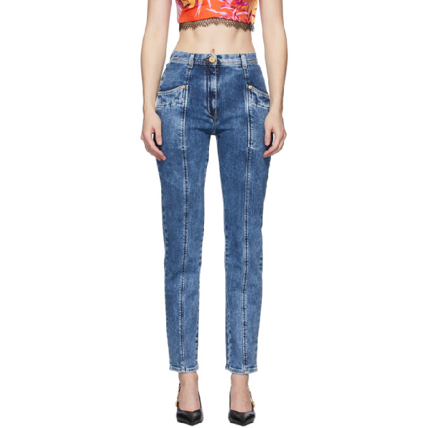 versace straight leg jeans