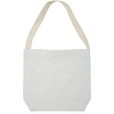 Shop Junya Watanabe White And Navy Jwman Tote In 1 Wht/blu