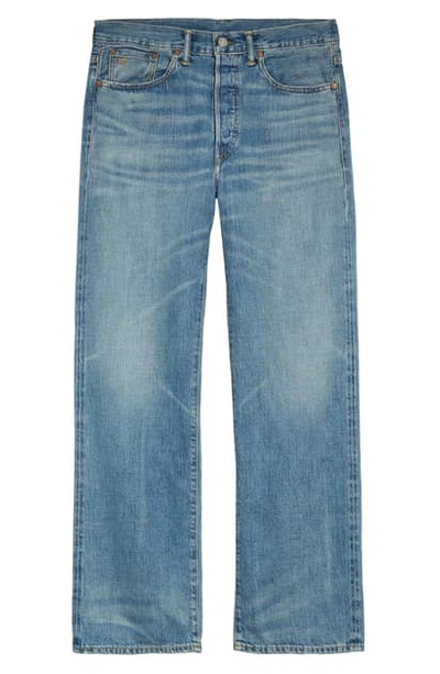 Shop Rrl Straight Leg Jeans In Eubanks Wash