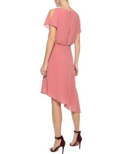 Shop Iris & Ink Short Dresses In Pastel Pink