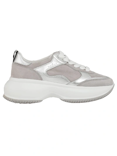 Shop Hogan Maxi I Active Sneaker In White Grey