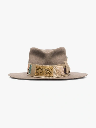 Shop Nick Fouquet Brown Bohemia Wool Hat