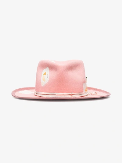 Shop Nick Fouquet Womens Pink Nf Babe Hat