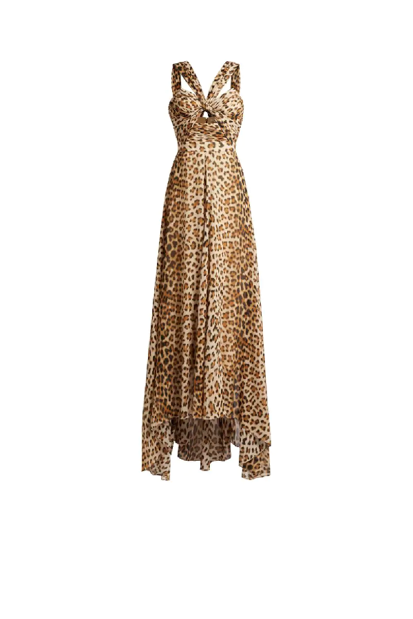 roberto cavalli silk dress