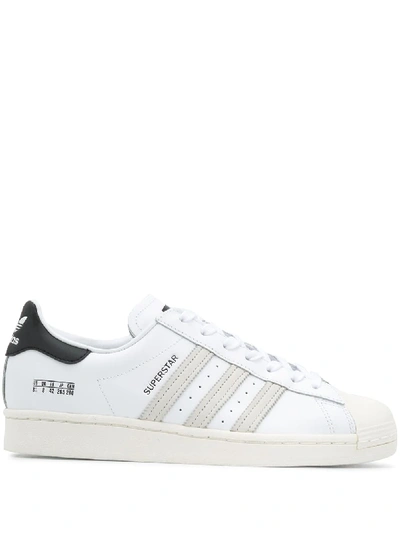 Shop Adidas Originals Superstar Low-top Trainers In White