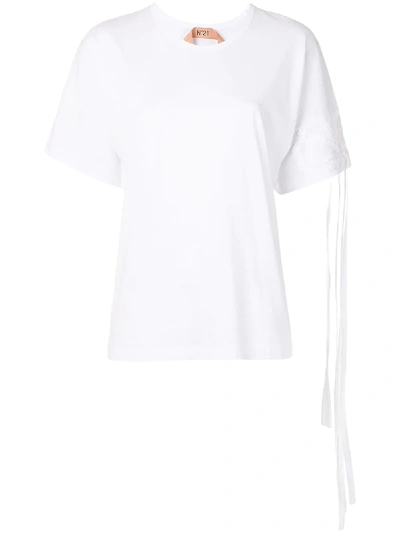 Shop N°21 Cotton Short Sleeve T-shirt In White