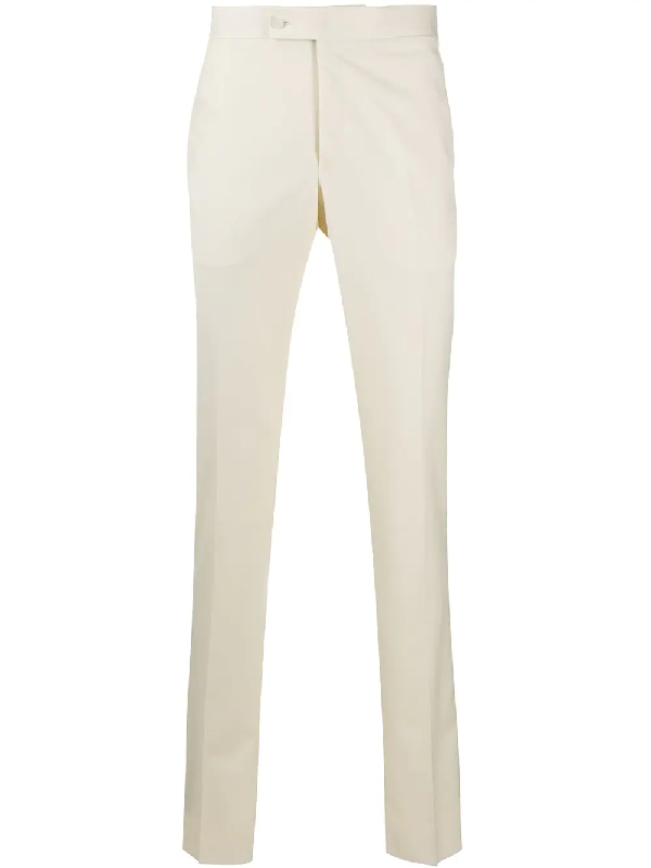 skinny tailored trousers