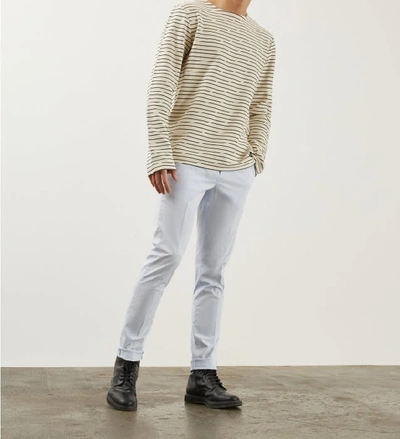 Shop Dondup Sweater In White/black