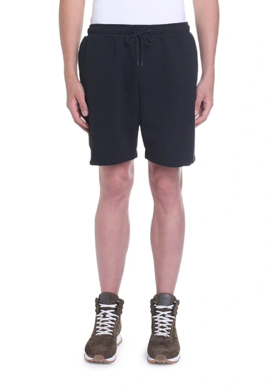 Shop Fendi Men's Ff-detail Sweat Shorts In Black