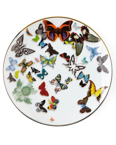 Shop Christian Lacroix Butterfly Parade Dessert Plate In Multi