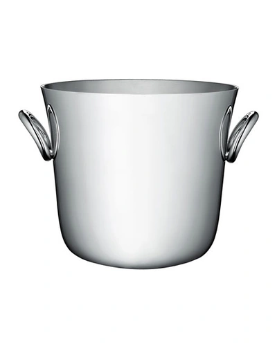 Shop Christofle Vertigo Champagne Cooler In Silver