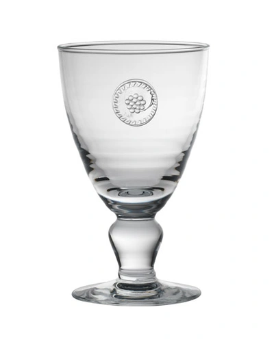 Shop Juliska Berry & Thread Footed Goblet In Clear