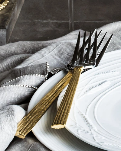 Michael Aram 5-piece Golden Wheat Flatware Place Setting In Gold