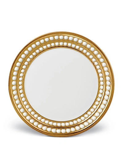 Shop L'objet Perlee Gold Bread & Butter Plate