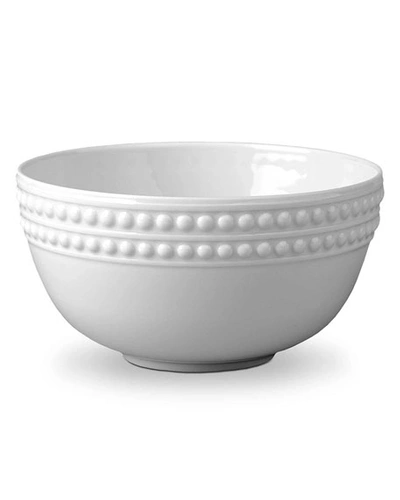 Shop L'objet Perlee Cereal Bowl In White