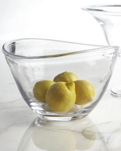 Shop Simon Pearce Barre Bowl In Clear