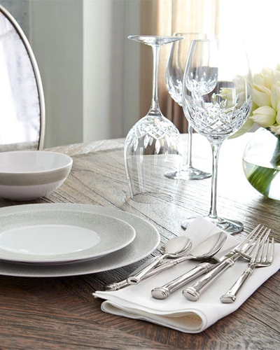 Neiman Marcus 12-piece Sahara Dinnerware Service In Silver