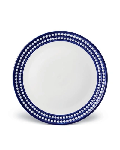 Shop L'objet Perlee Bleu Dinner Plate