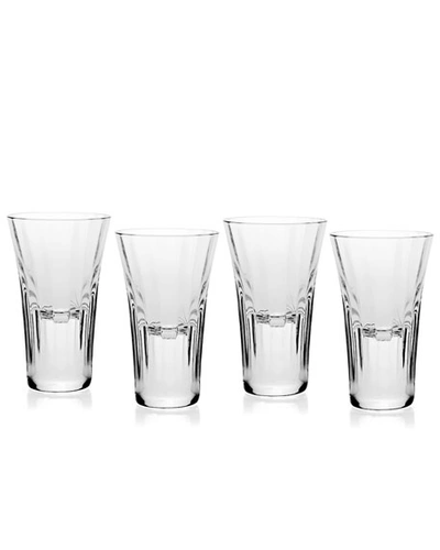 Shop William Yeoward Corinne Shot Glasses, Set Of 4 In Clear