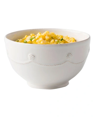 Juliska Berry & Thread Round Ceramic Cereal/ice Cream Bowl In Whitewash