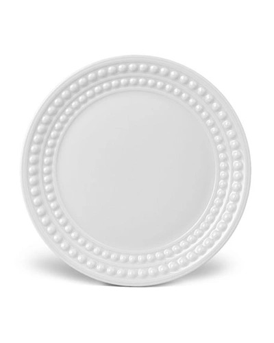 Shop L'objet Perlee Bread & Butter Plate In White