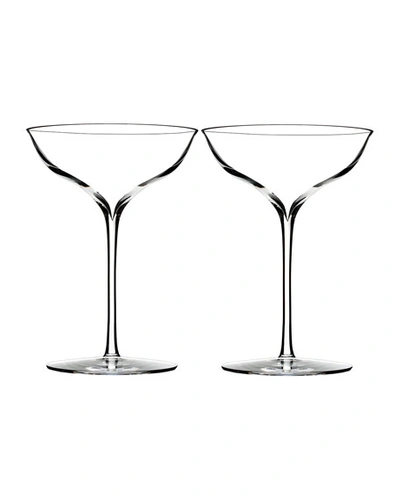 Shop Waterford Crystal Elegance Champagne Coupe, Set Of 2 In Clear