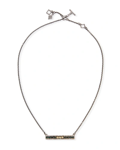 Shop Armenta Old World Crivelli Bar-pendant Necklace In Gold