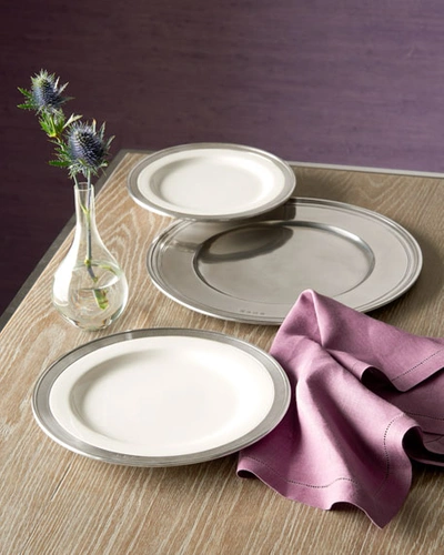 Match Convivio Dinner Plate In White