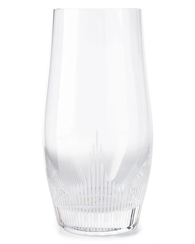 Shop Lalique 100 Points Long Drink Tumbler, Set Of 2 In Clear
