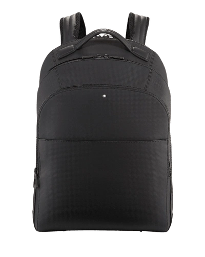 Shop Montblanc Men's Extreme 2.0 Printed Leather Backpack In Black
