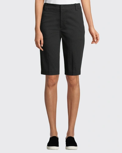 Shop Vince Coin-pocket Bermuda Shorts In Black